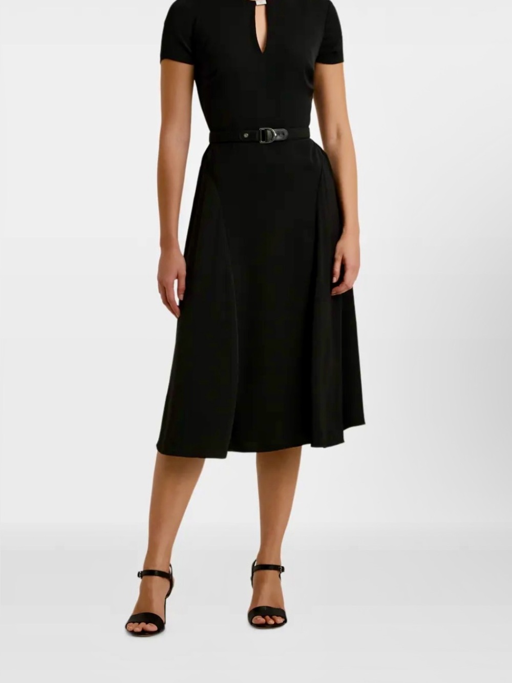 NWT - Women’s Midi - Ralph Lauren Dress With Belt
